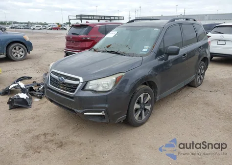 2017 Subaru Forester 2.5I Premium from USA, damaged, VIN JF2SJADC6HH547675